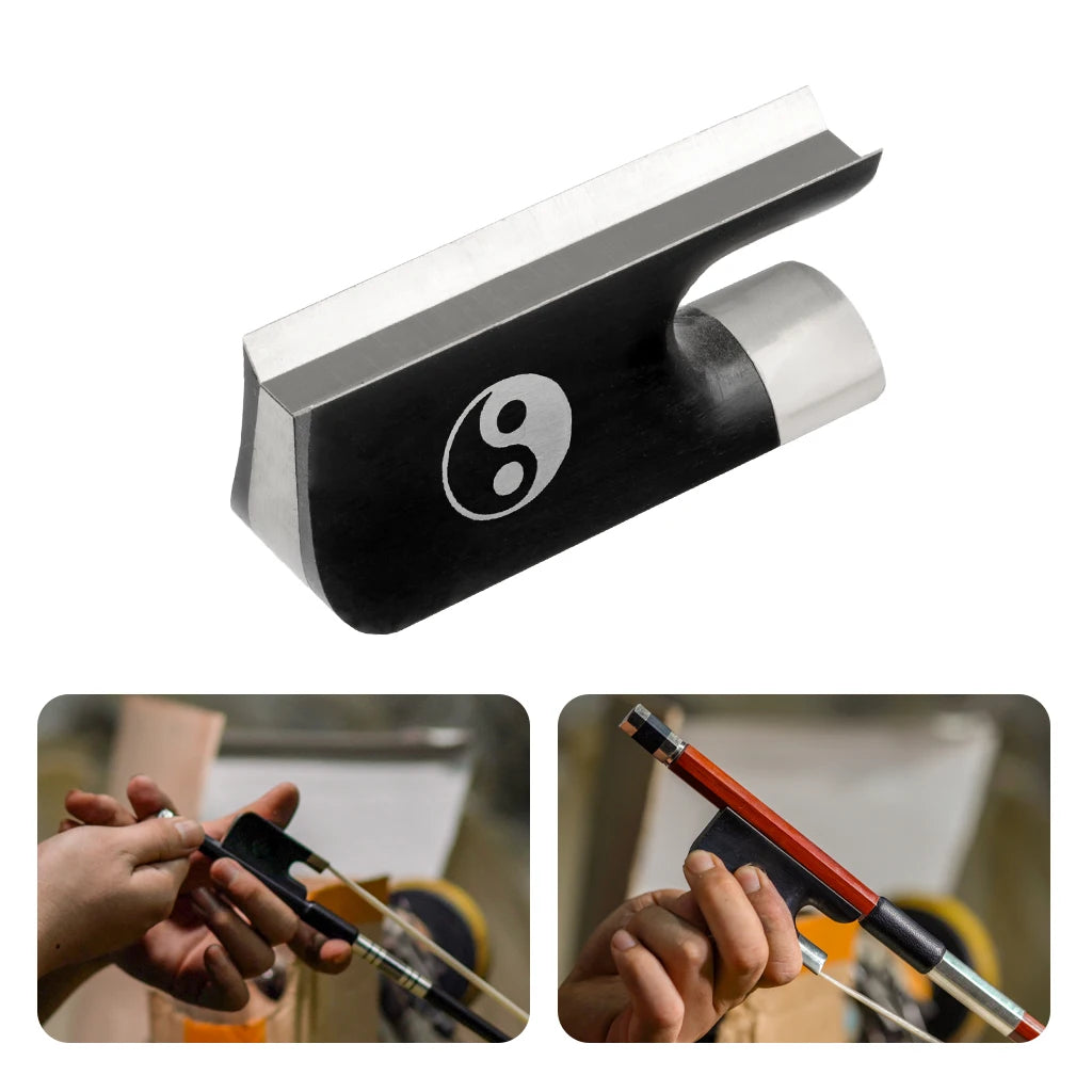 NAOMI Cupronickel Mounted 4/4 Cello Bow Frog Cello Bow