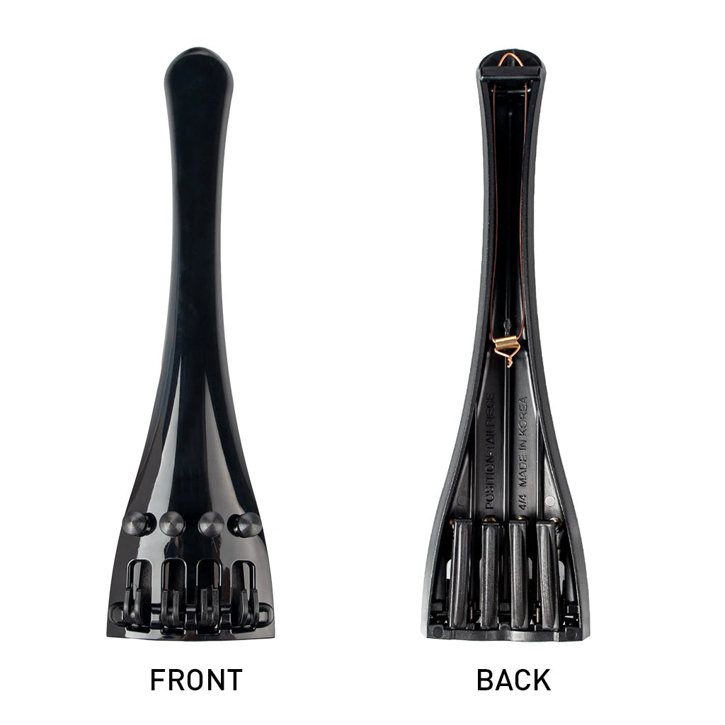 NAOMI Deluxe Akusticus Style Cello Tailpiece Carbon Fiber Cello 4/4 Professional Cello Tailpiece String Adjuster W/ BrassTailgut