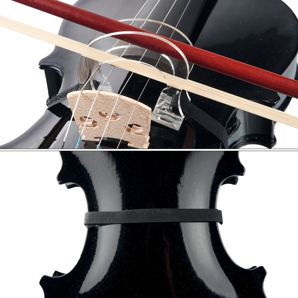 NAOMI Arylic Violin Bow Corrector Collimator Straighten Tool For Beginner Practice Training 4/4 3/4 1/2 1/4 1/8 Size Violin Tool