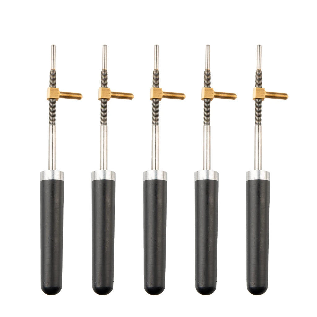 NAOMI Bow Frog Buttons Double Bass Ebony/Snakewood Bow Parts For Double Bass Bow Frog