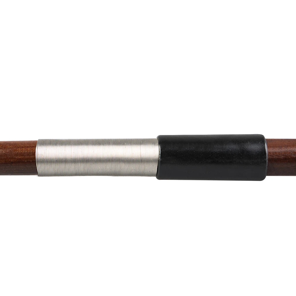NAOMI Unfinished Size Brazilwood Violin Fiddle Bow Round Sticks Plastic Grip Winding DIY Arco Stick