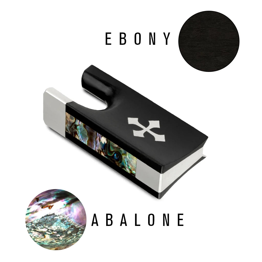NAOMI 1pc Ebony Violin Bow Frog 4/4 Violin Bow Parts
