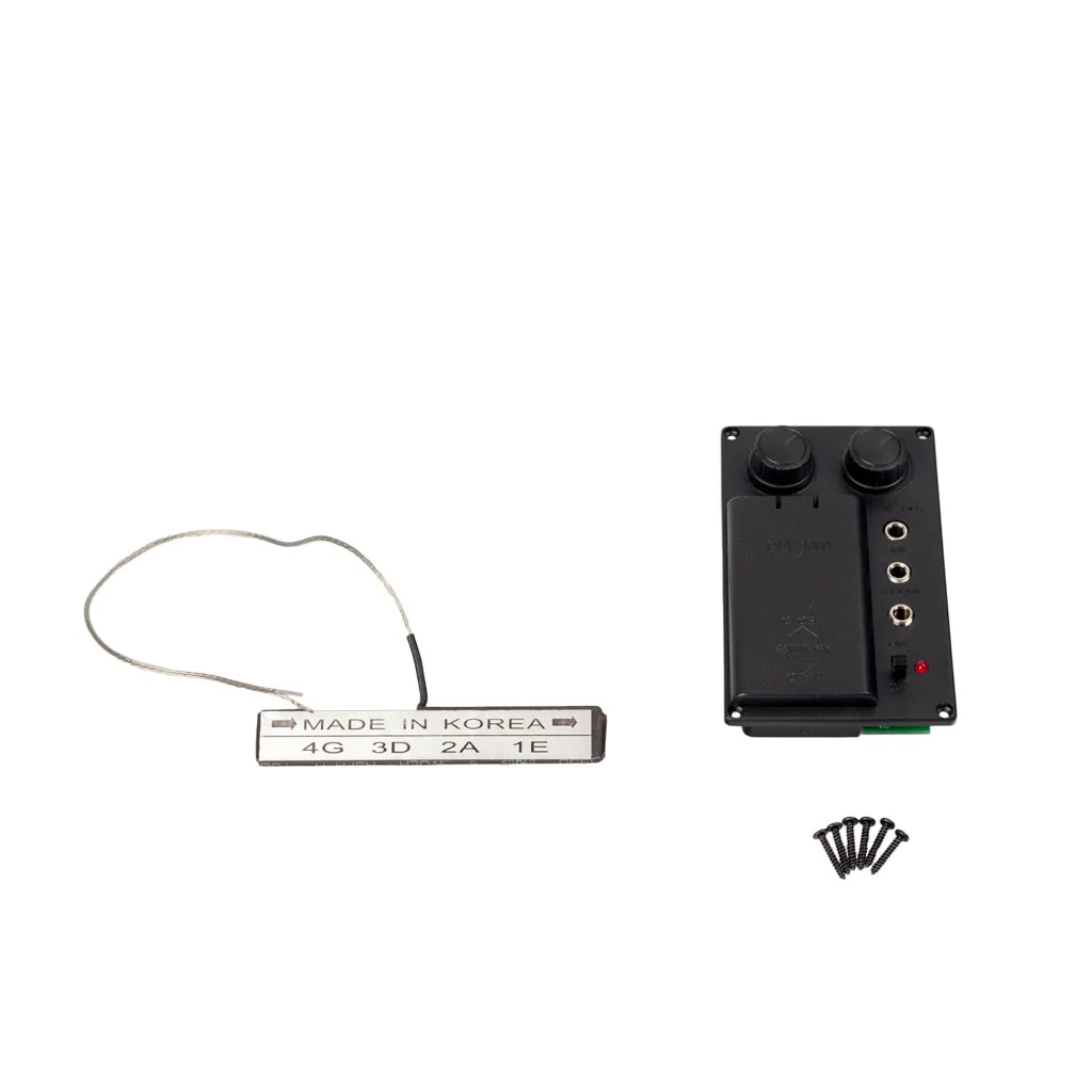NAOMI Electric Silent Cello Pickup Making DIY KIT Electric-cello Preamp Peizo Under Bridge Accessories Tools Musical Instrument