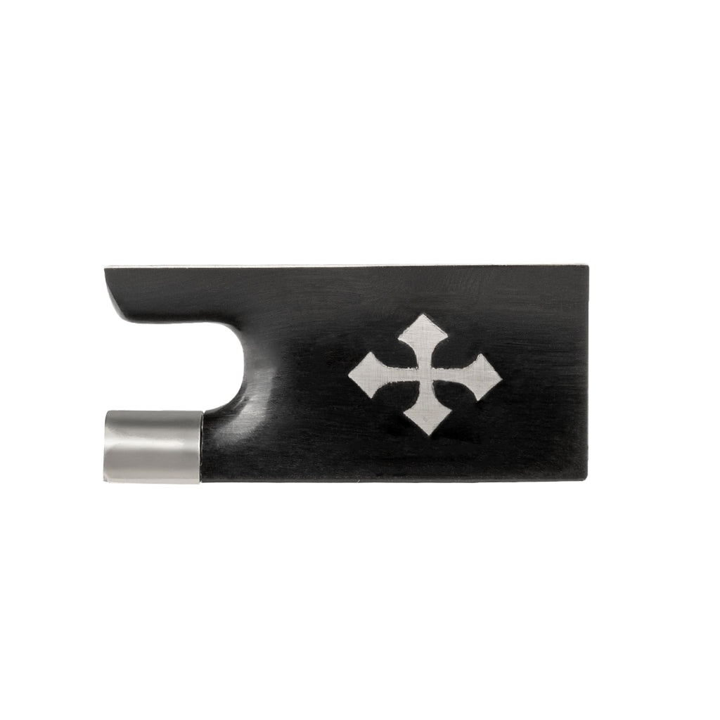 NAOMI 1pc Ebony Violin Bow Frog 4/4 Violin Bow Parts