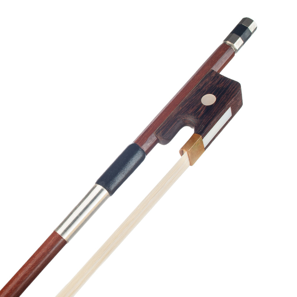 NAOMI French Style Upright Double Bass Bow Brazilwood White Bass Bow Hair Parisian Eyes Round Stick
