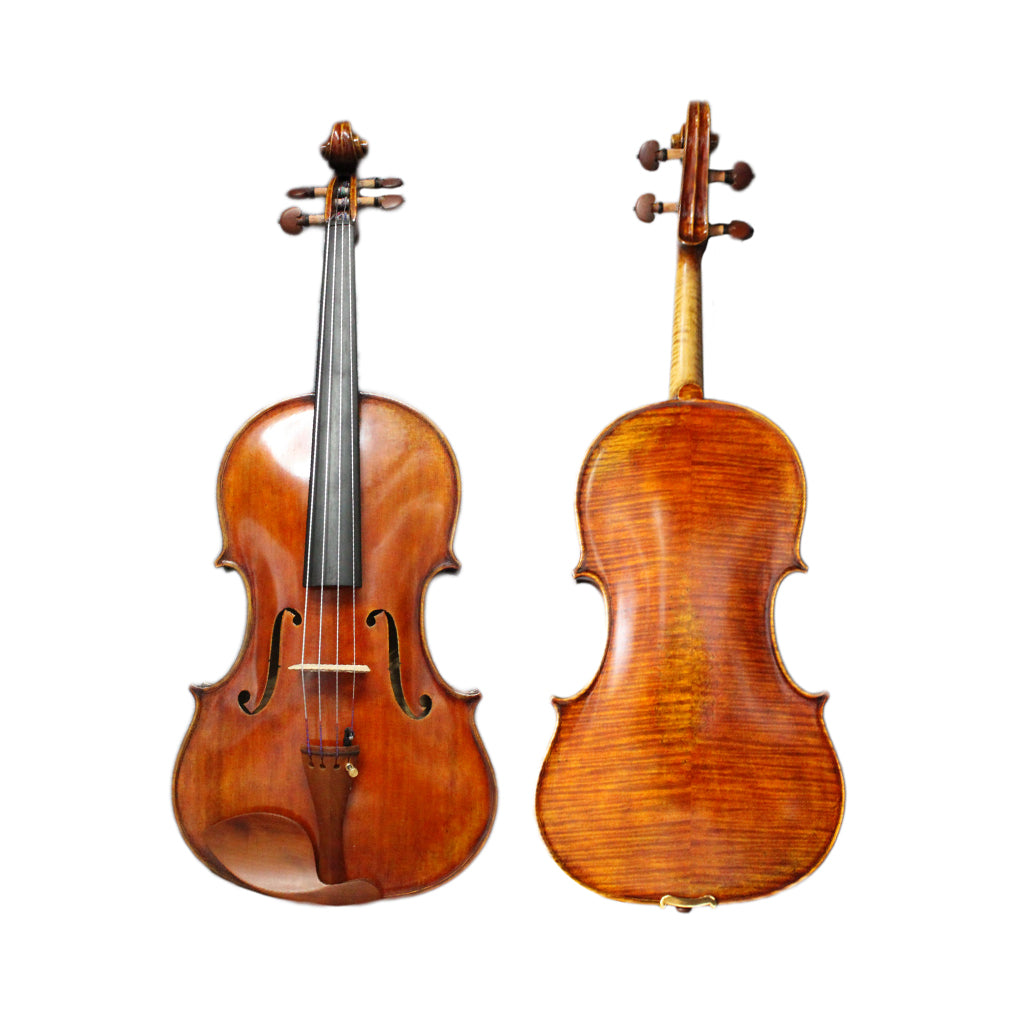 NAOMI Master Concert Acoustic Guarneri Del Gesu Violin European Spruce Maple Back