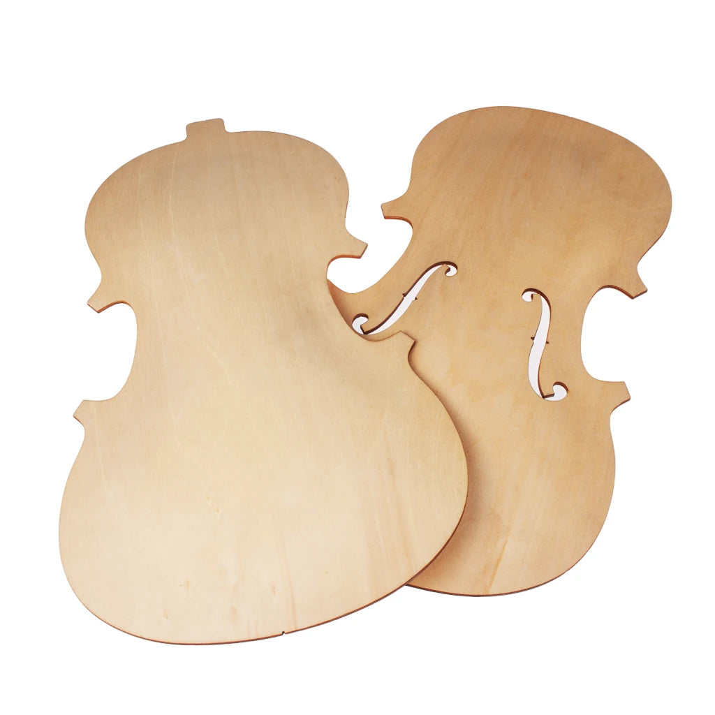 NAOMI Handmade Natural Dried Maple Wood Unfinished Violin Top Back Plate