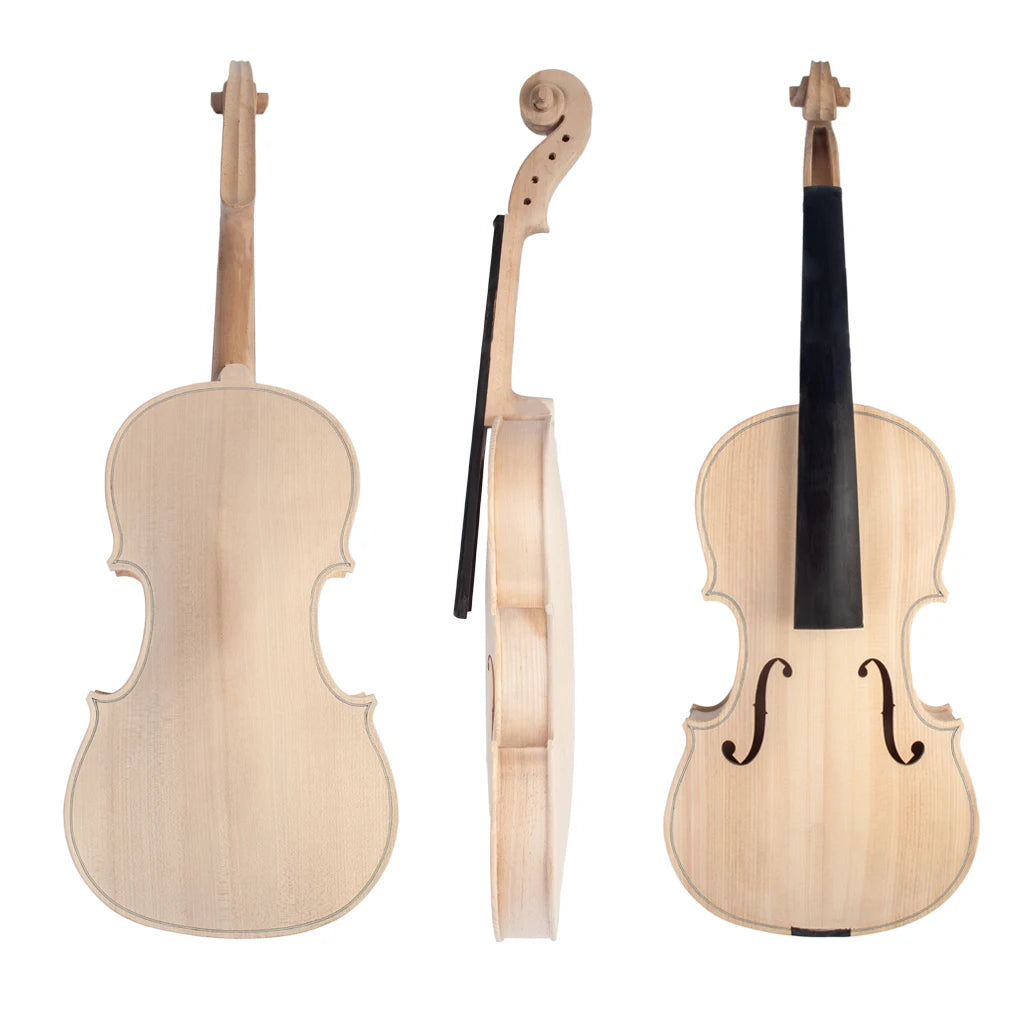 NAOMI Handmade Natural Dried Maple Wood Unfinished Violin Top Back Plate