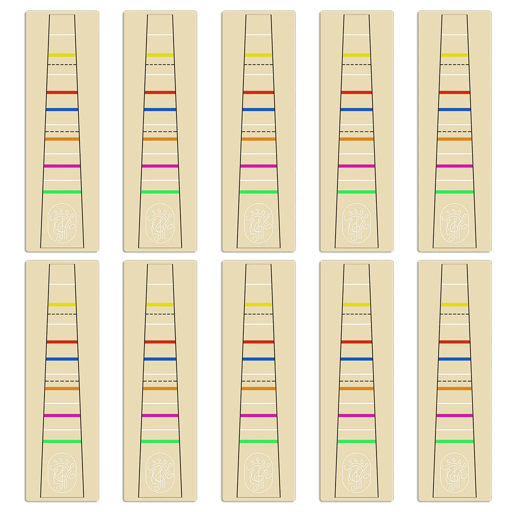 NAOMI 4/4 Violin Intonation Stickers Fingerboard Chart Tape Mark Stic
