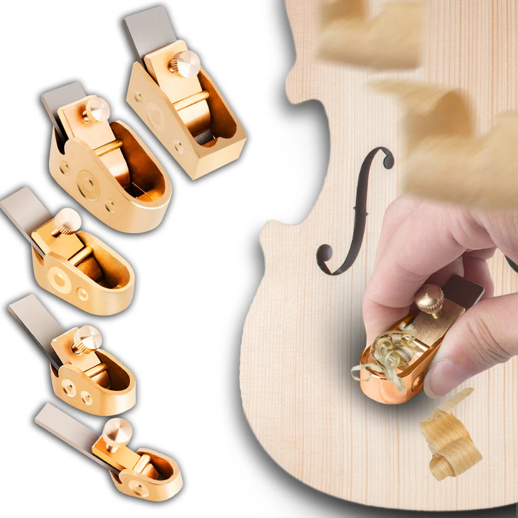 NAOMI Anit Slip Violin Tool Plane For Violin Viola Cello Making Tool Violin Luthier Tool 8/12/14/16/18MM Blade Width Woodworking Planes