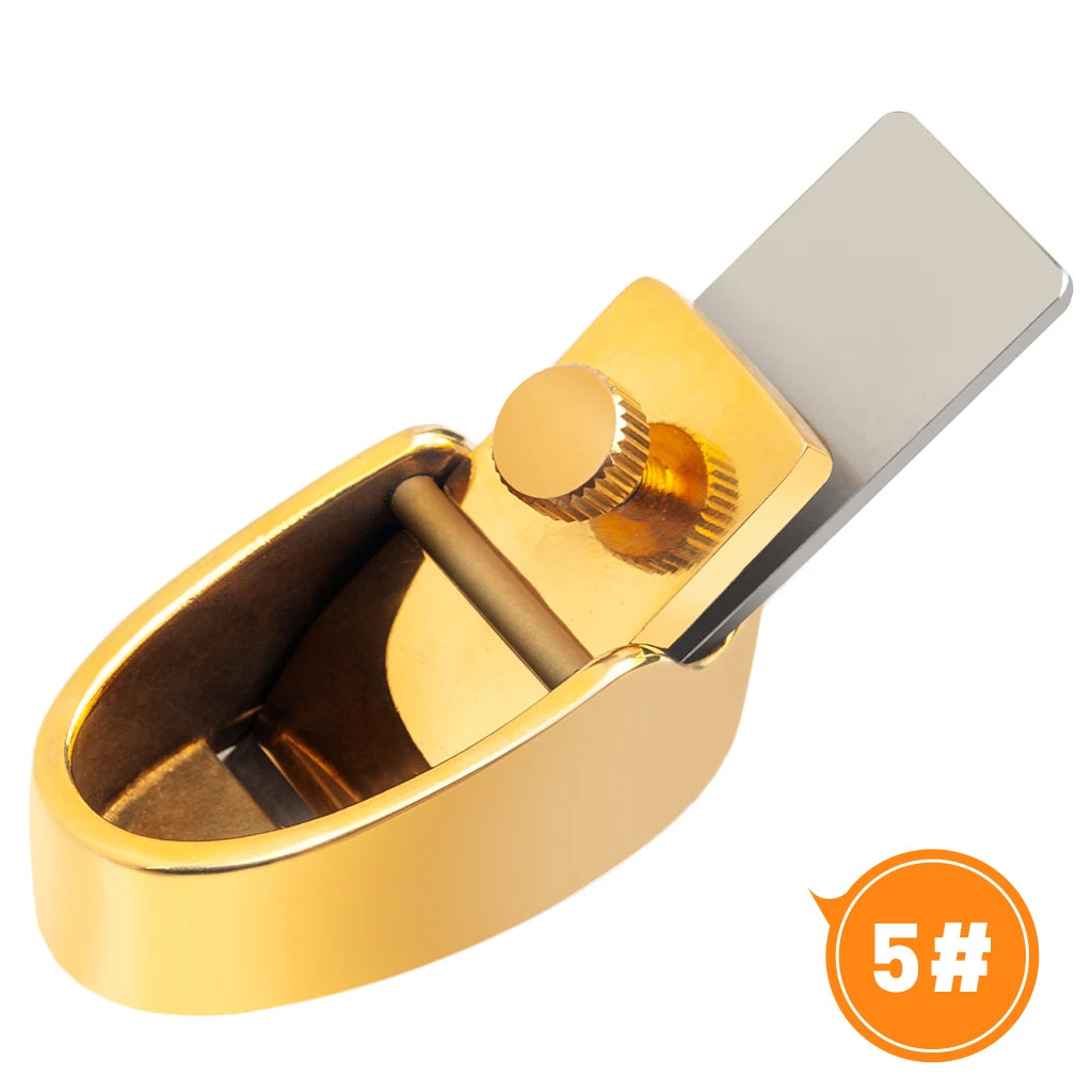 NAOMI Mini Hand Pure Brass Violin Making Thumb Plane Luthier Tool Woodworking Cutter Curved Flat Bottom For Violin Cello