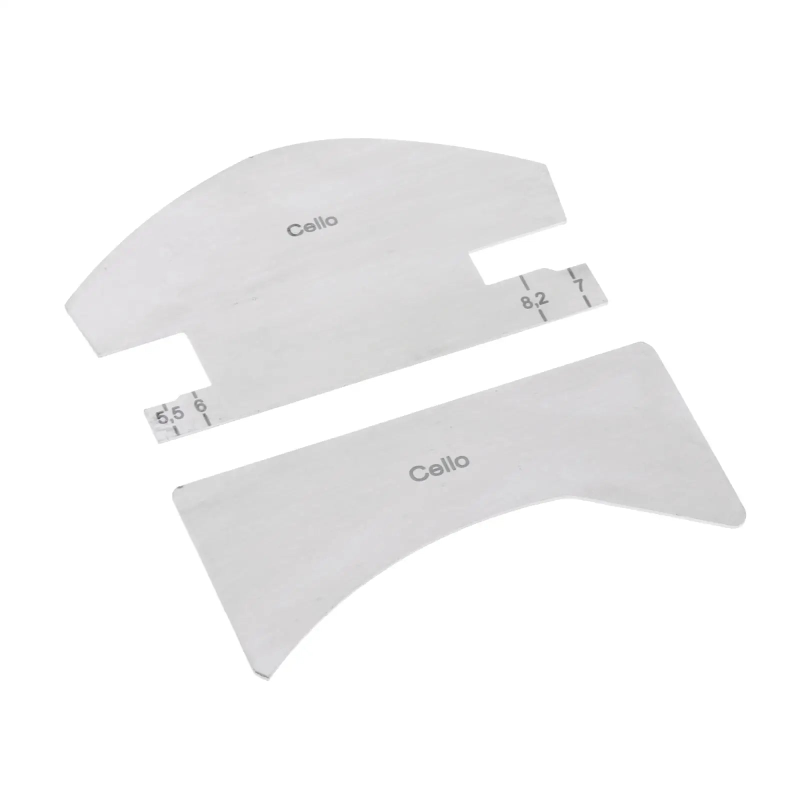 NAOMI Violin Viola Cello String Bridge Multifunction Fingerboard Mold Scraper Template Reference Repair Leveling Tool