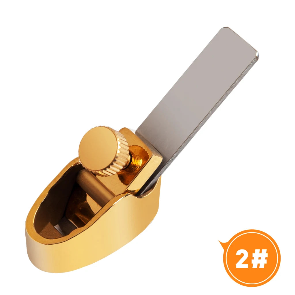 NAOMI Mini Hand Pure Brass Violin Making Thumb Plane Luthier Tool Woodworking Cutter Curved Flat Bottom For Violin Cello